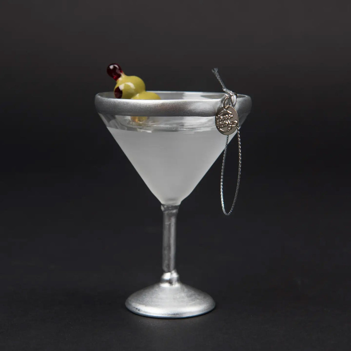 Martini Cocktail Ornament from EXAU Olive Oil