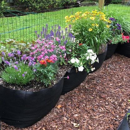 Smart Pot Big Bag Long Bed 6' Black, Garden from Grow Organic