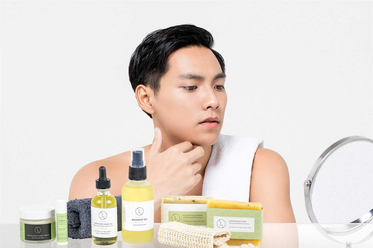 Eucalyptus Men's Grooming Gift Set – Natural Beard & Skincare, image 11 of 17