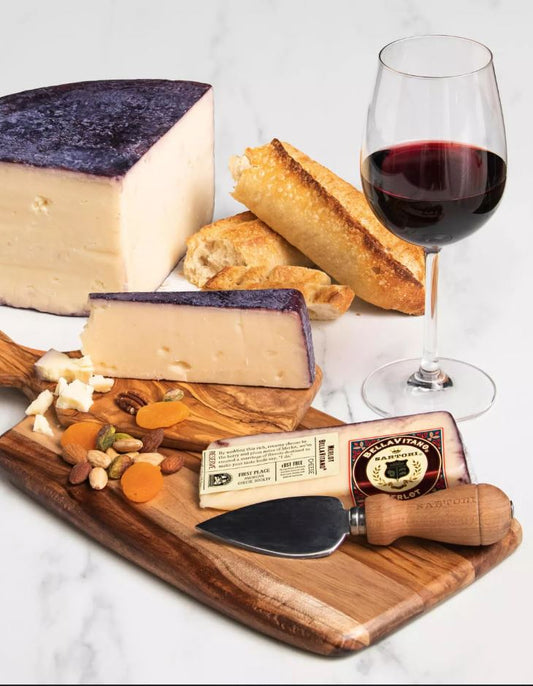 BellaVitano Merlot, Cheese from Keystone Cheese