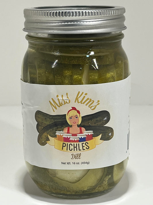 Dill Chips or Spears, Pickled Fruits & Vegetables from Miss Kim's