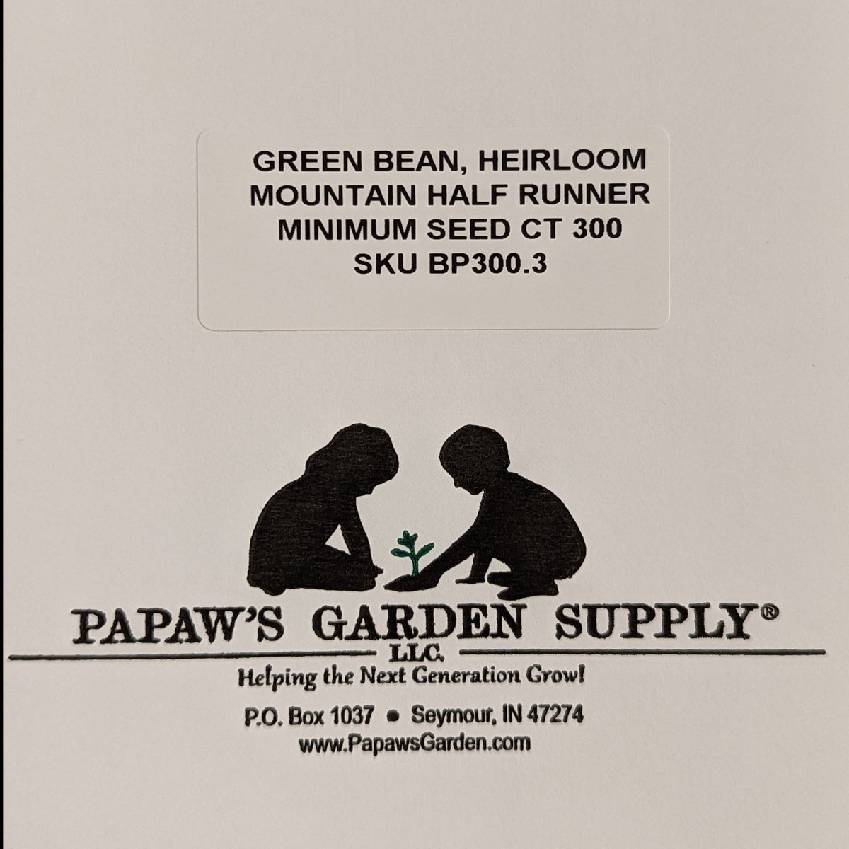 Mountain Half Runner Heirloom Green Bean Seeds, image 4 of 6