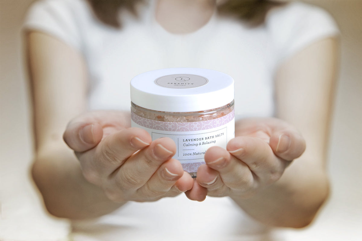 Lavender Natural Bath Salt Soak, Health & Beauty from Lizush