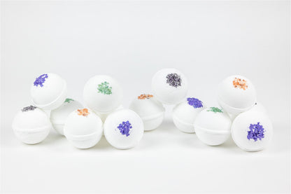 Bulk - 100 Natural Vegan Mix scents Bath Bombs - White, Health & Beauty from Lizush