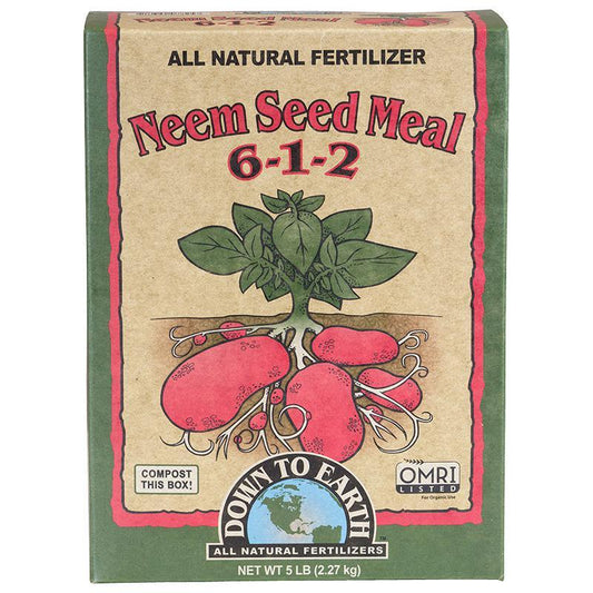 Neem Seed Meal 6-1-2  (5 lb Box), Garden from Grow Organic