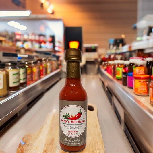 Tony's Handcrafted Hot Sauce-Original Flavor- 3 Pack, Hot Sauce from Tony's Hot Sauce Company
