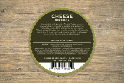 Smoked Mozzarella, Cheese from Cheese Brothers, Inc.