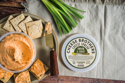 Onion and Chive Cheese Spread, Cheese from Cheese Brothers, Inc.