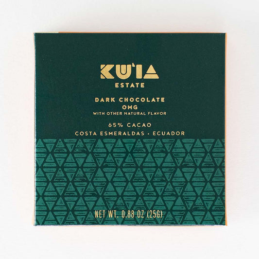 Orange Mango Guava Dark Chocolate Bar, Confection from Maui Kuʻia Estate Chocolate