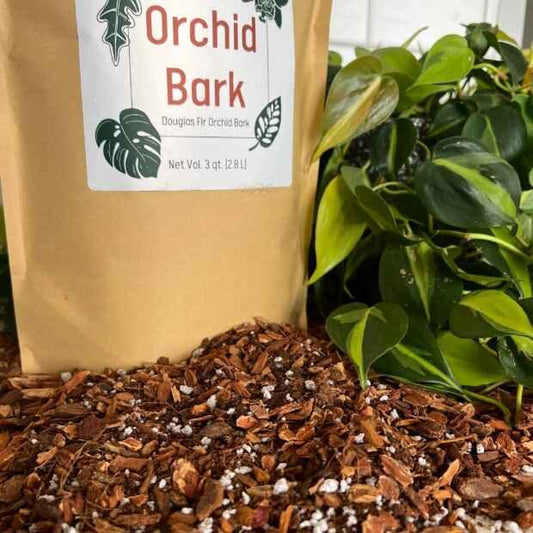 Premium Douglas Fir Orchid Bark by Elm Dirt