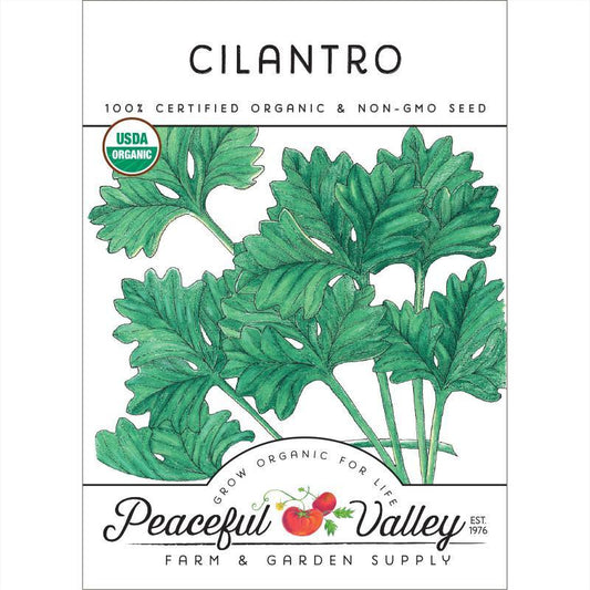 Cilantro Seeds (Organic), Garden from Grow Organic