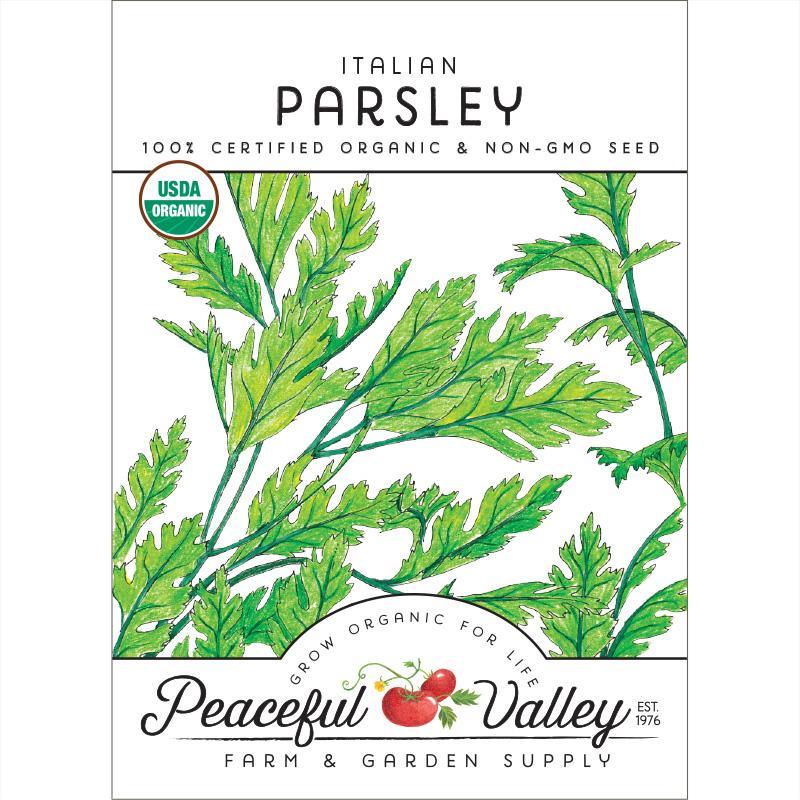 Italian Parsley Seeds (Organic), Garden from Grow Organic