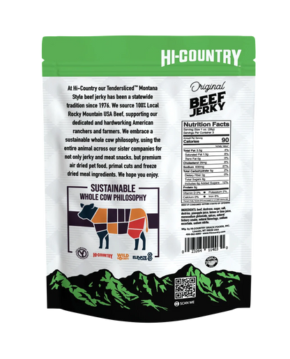 Original Beef Jerky, Jerky from Hi-Country Snack Foods Inc.