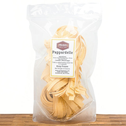 Hand Cut Fresh Pappardelle Pasta, Pasta & Noodles from Nicola's Marketplace