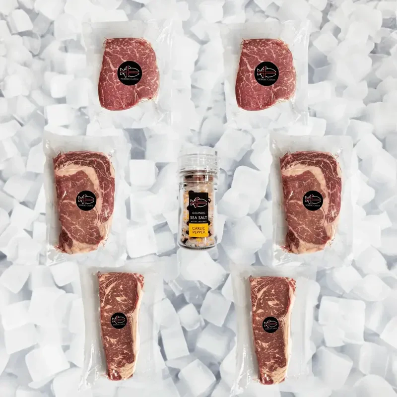 Pasture Raised Angus USDA Prime Steak Lovers - Bundle, Beef from Nordic Catch