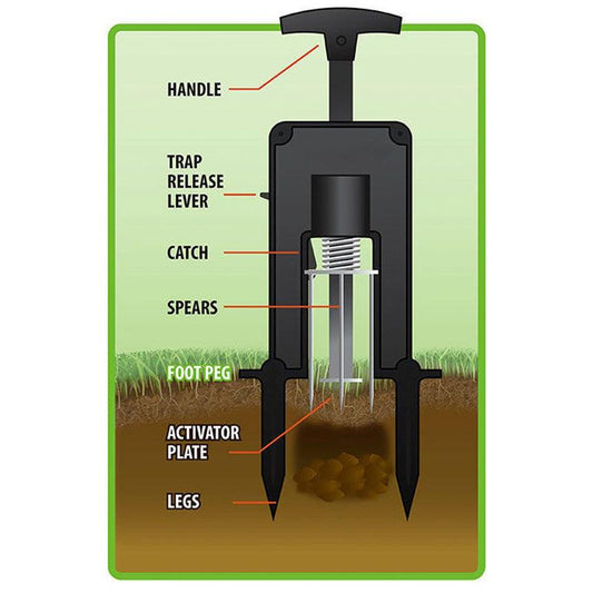Victor Deadset Mole Trap, Garden from Grow Organic