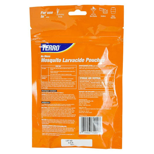 Terro Mosquito Larvacide Pouch (10/pk), Garden from Grow Organic