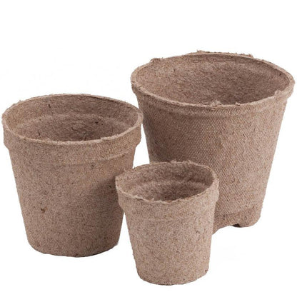 Jiffy Peat Round Pots - 3", Garden from Grow Organic