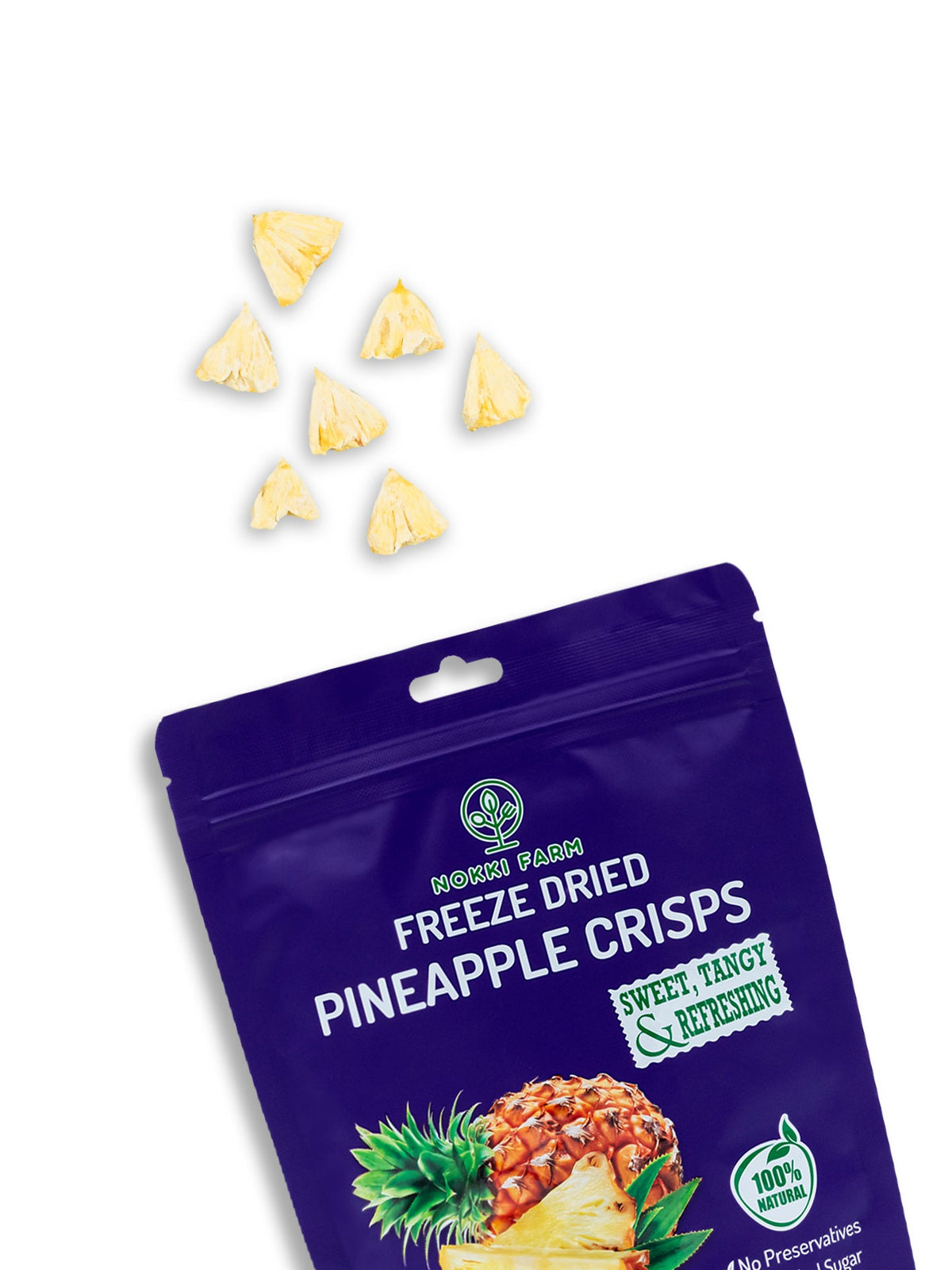 Freeze-Dried Pineapple