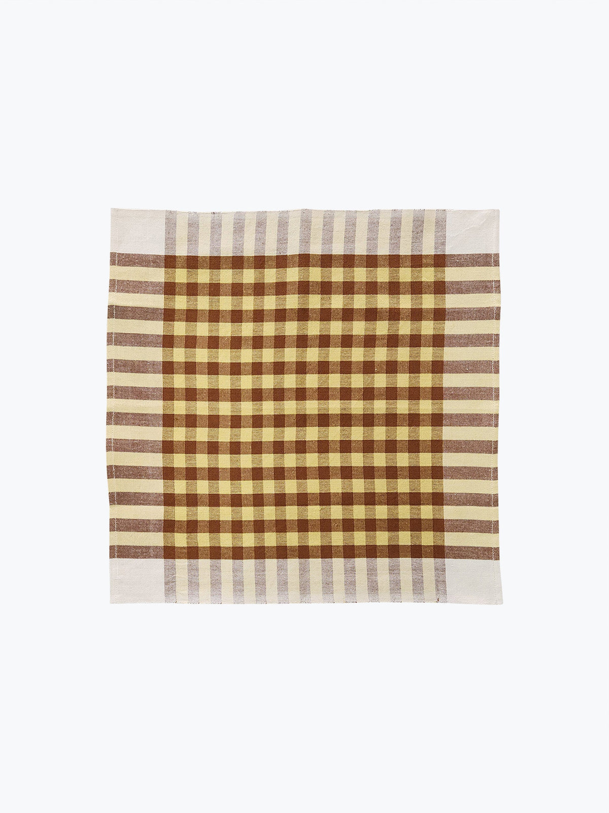 Grid Napkin Pair - Pineapple, image 3 of 3