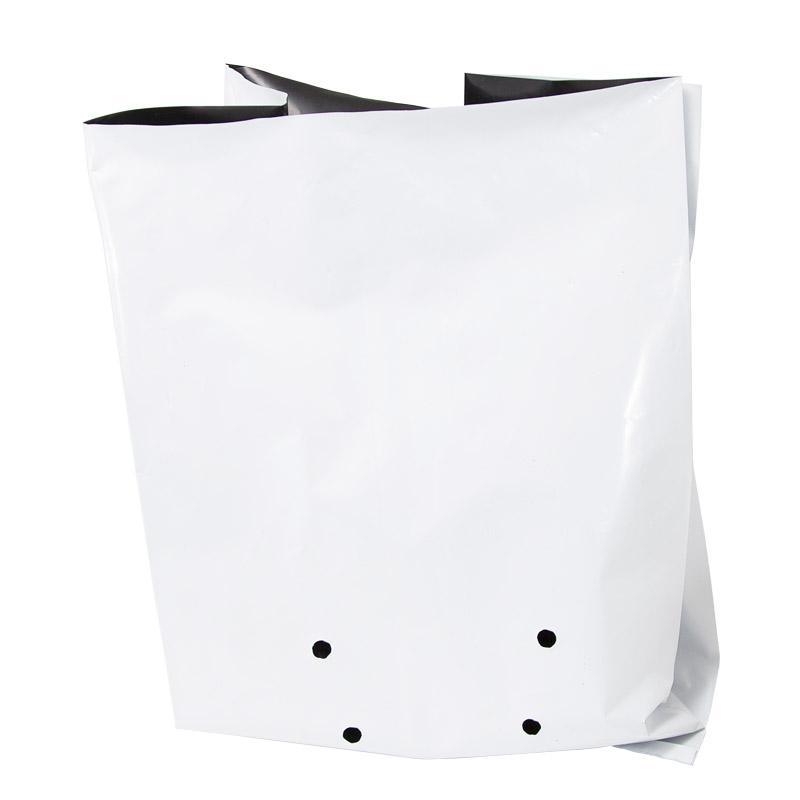 Plastic Nursery Grow Bags White (10 Gal), Garden from Grow Organic