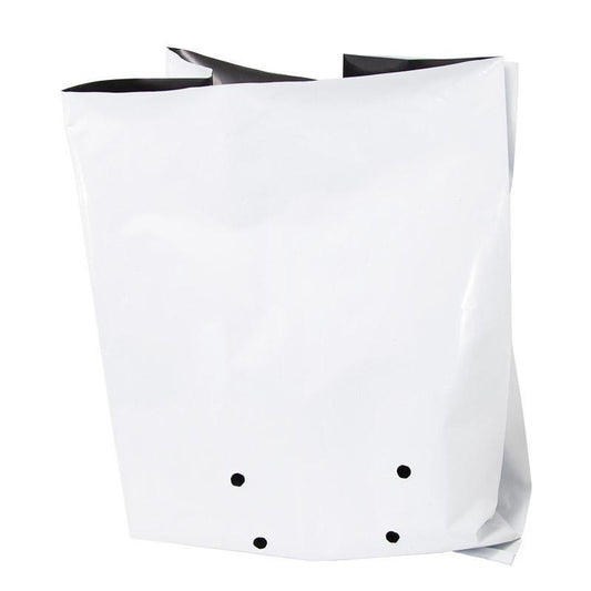 Plastic Nursery Grow Bags White (10 Gal), Garden from Grow Organic