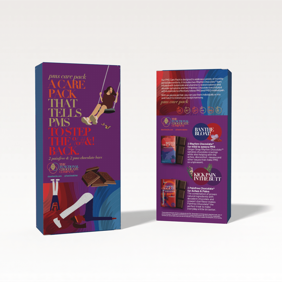 PMS Care Pack by The Functional Chocolate Company