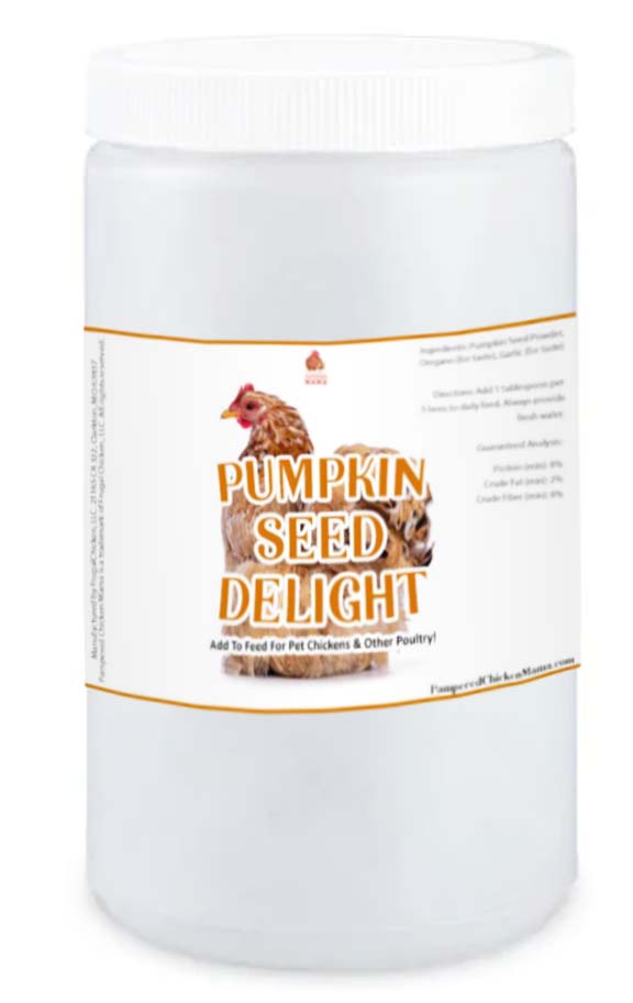 Pumpkin Seed Delight - Add To Feed For For Healthy Coops from Dahlia Pets