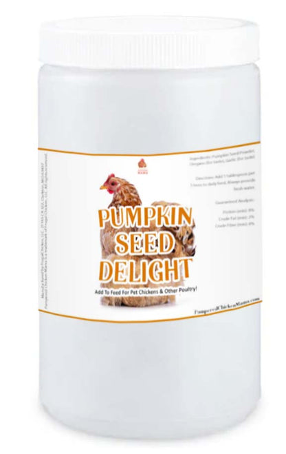 Pumpkin Seed Delight - Add To Feed For For Healthy Coops from Dahlia Pets