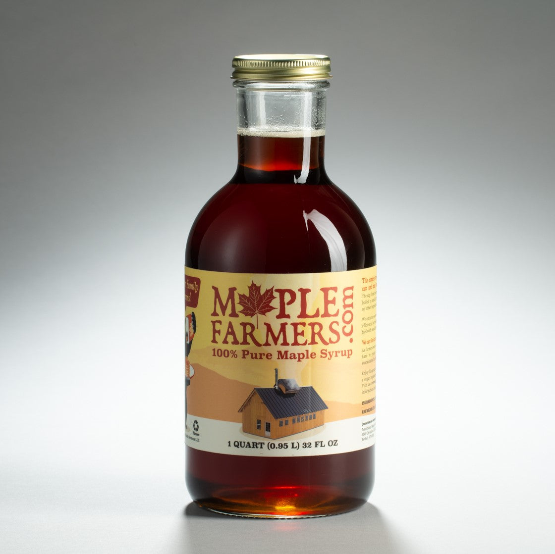 Quart Glass Bottles, image 3 of 4