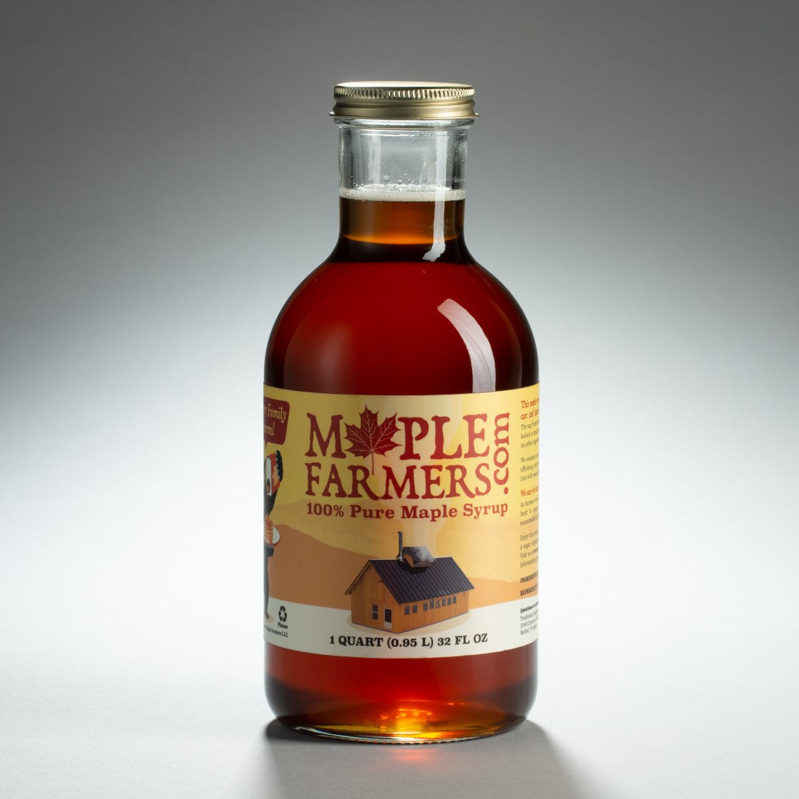 Quart Glass Bottles, image 2 of 4