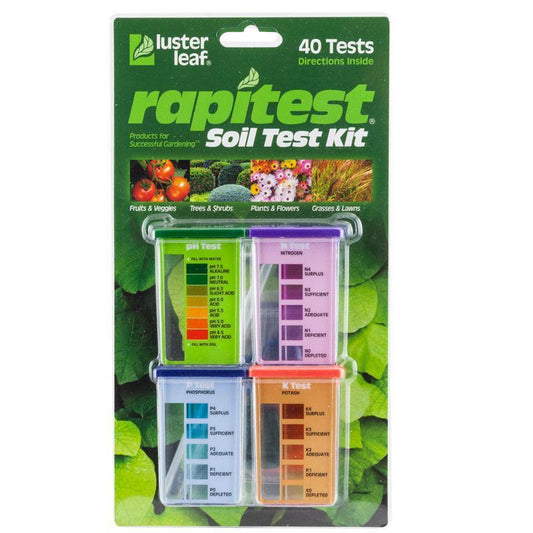 RapiTest Soil Test Kit pH/N-P-K, Garden from Grow Organic