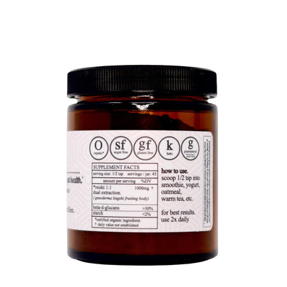 reishi mushroom extract. organic, Supplement from Roots Apothecary
