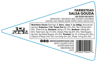 Salsa-Rubbed Farmstead Gouda
