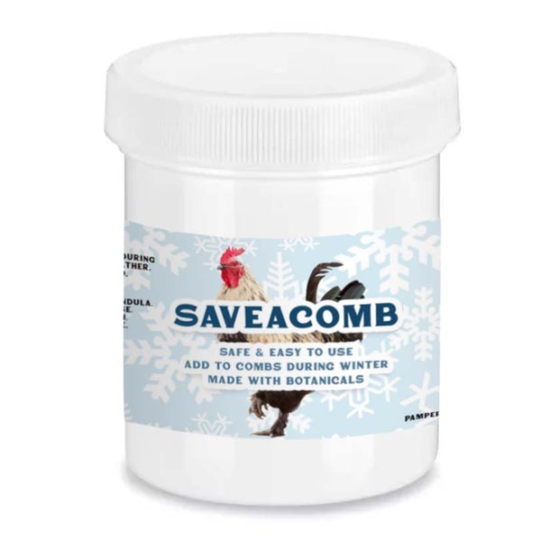 Saveacomb - Herbal Winter Care For Combs & Wattles from Dahlia Pets