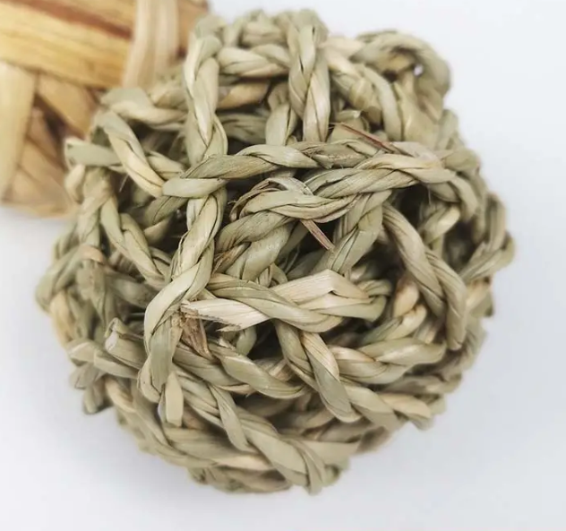 BunLuv Sea Grass Ball Chew Toy For Rabbits from Dahlia Pets