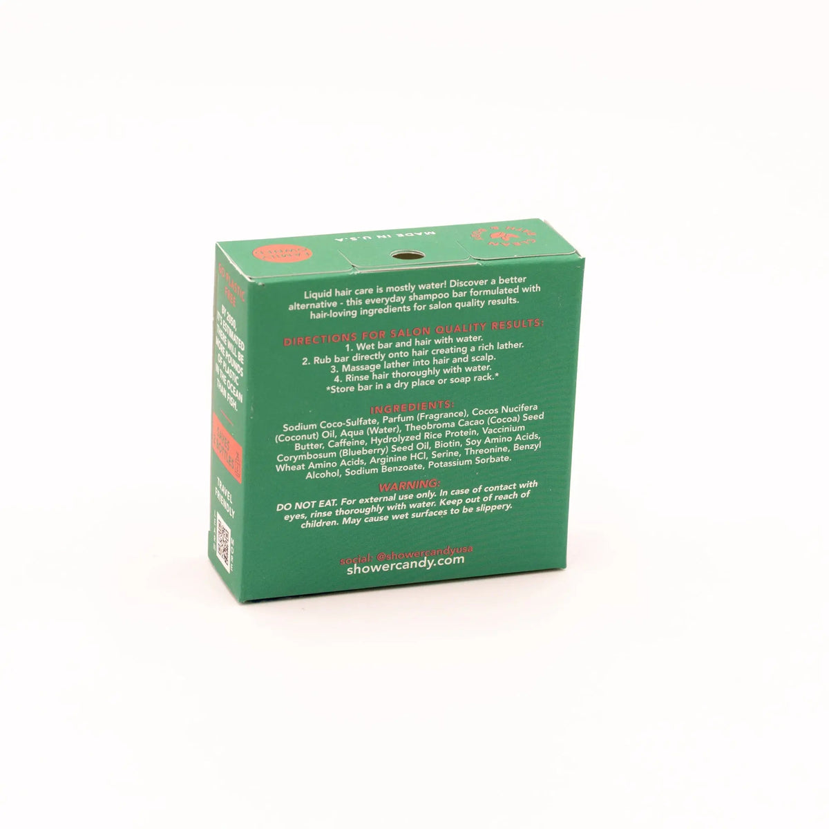 Bergamot Grapefruit Volumizing Shampoo Bar for Fine and Thin Hair