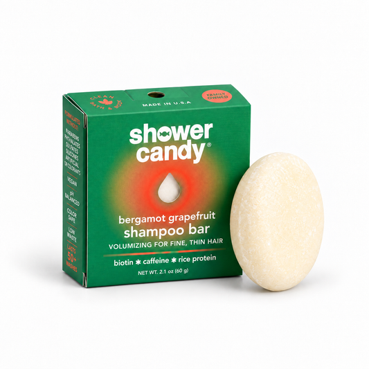 Bergamot Grapefruit Volumizing Shampoo Bar for Fine and Thin Hair