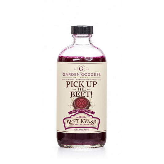 Organic Raw Beet Juice Kvass 6 Pack 16oz Natural Beetroot
