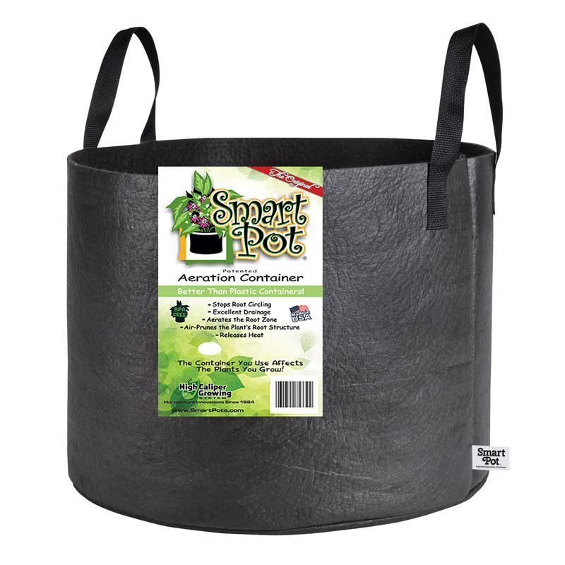 Smart Pot with Handles- Black (20 Gal), Garden from Grow Organic