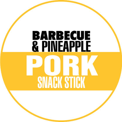 Barbecue & Pineapple - Premium Natural Pork, 1-oz Sticks