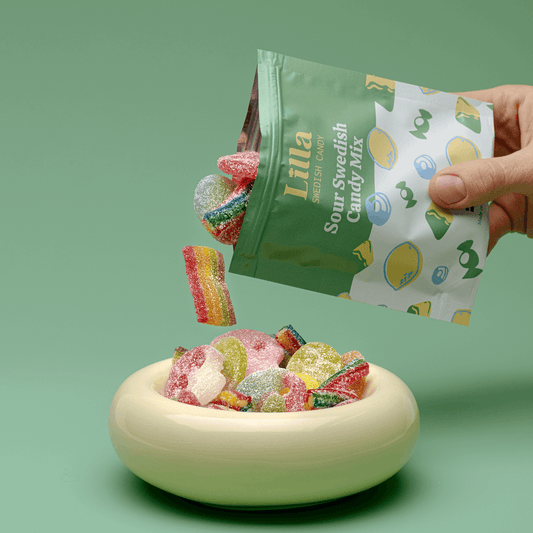 Sour Swedish Candy Mix, Confection from Lilla Swedish Candy