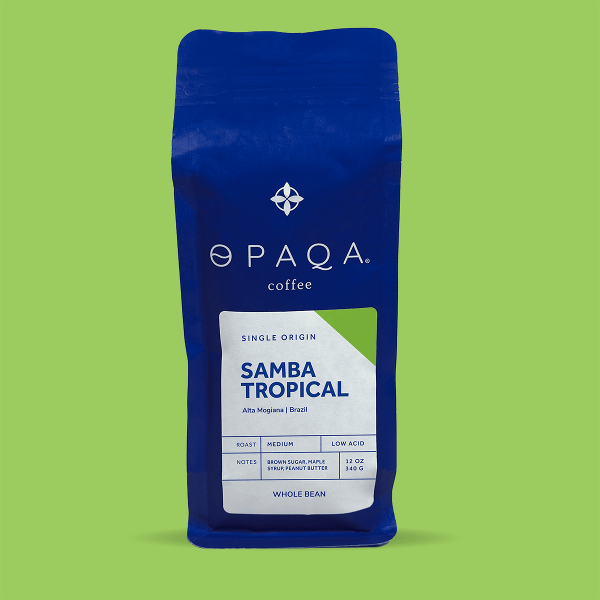 Specialty Brazilian Single Origin Coffee, Opaqa Samba Tropical, Coffee from Opaqa Coffee