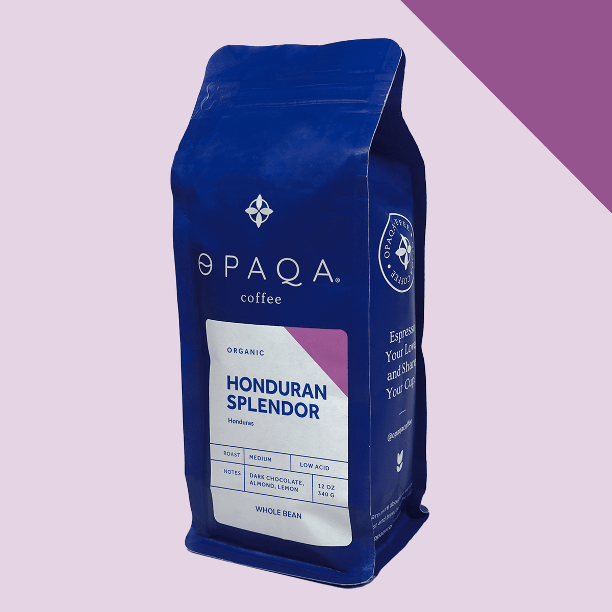 Specialty Honduras Organic Coffee, Opaqa Honduran Splendor, Coffee from Opaqa Coffee