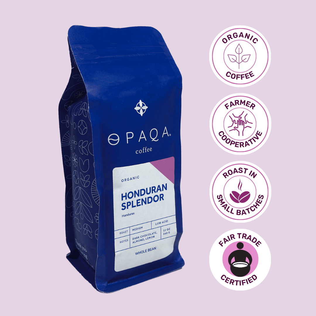 Specialty Honduras Organic Coffee, Opaqa Honduran Splendor, Coffee from Opaqa Coffee