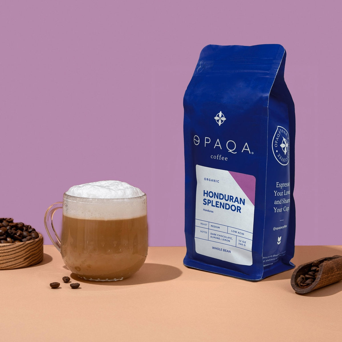 Specialty Honduras Organic Coffee, Opaqa Honduran Splendor, Coffee from Opaqa Coffee