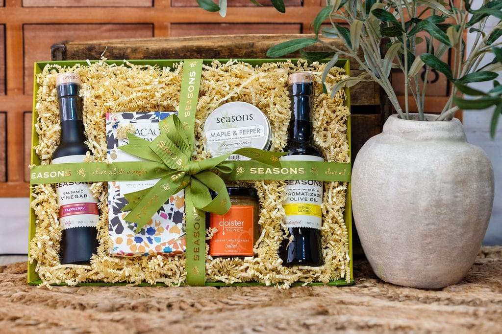 Sweet Treats Gift Basket by Seasons Olive Oil & Vinegar