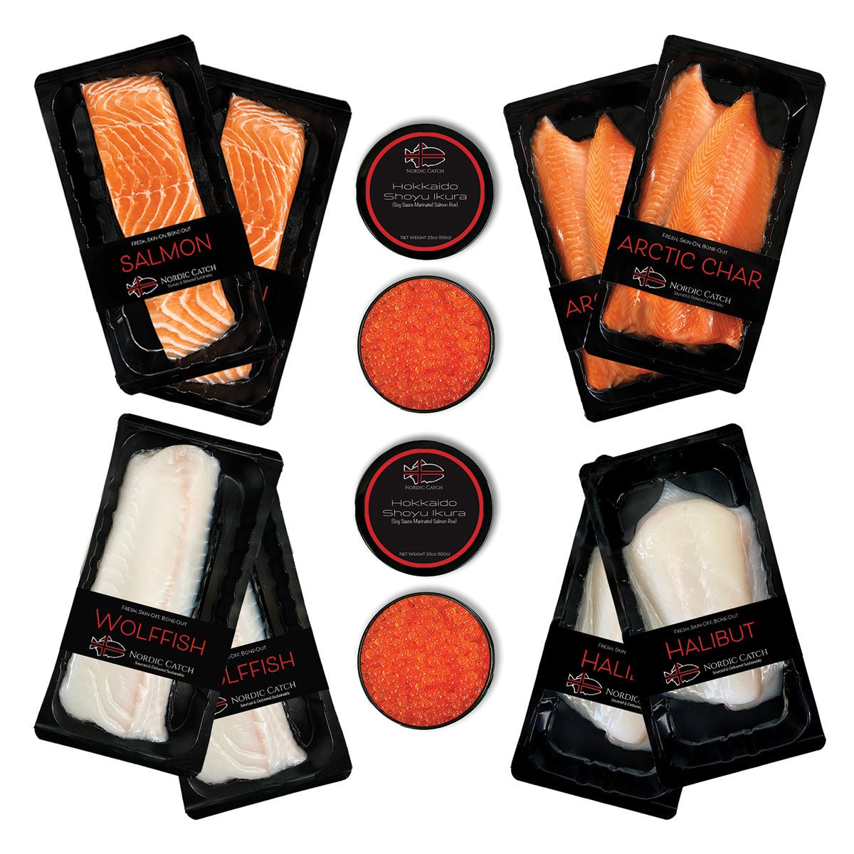 Super OMEGA Seafood - Iceland Sushi Grade Fish Bundle, Fresh & Frozen Seafood from Nordic Catch