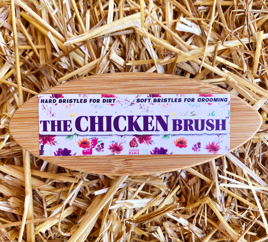 The Chicken Brush: Great For Cleaning Feathers & Distributing Oils