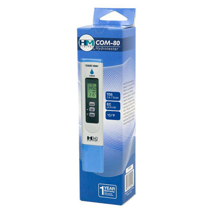 HM Digital TDS EC/Temp Hydrotester, Garden from Grow Organic